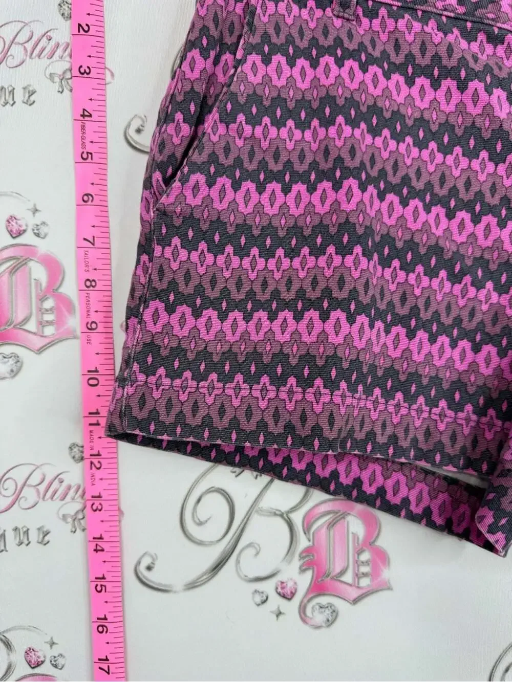 Joe fresh shorts Women's Pink purple Patterned Shorts